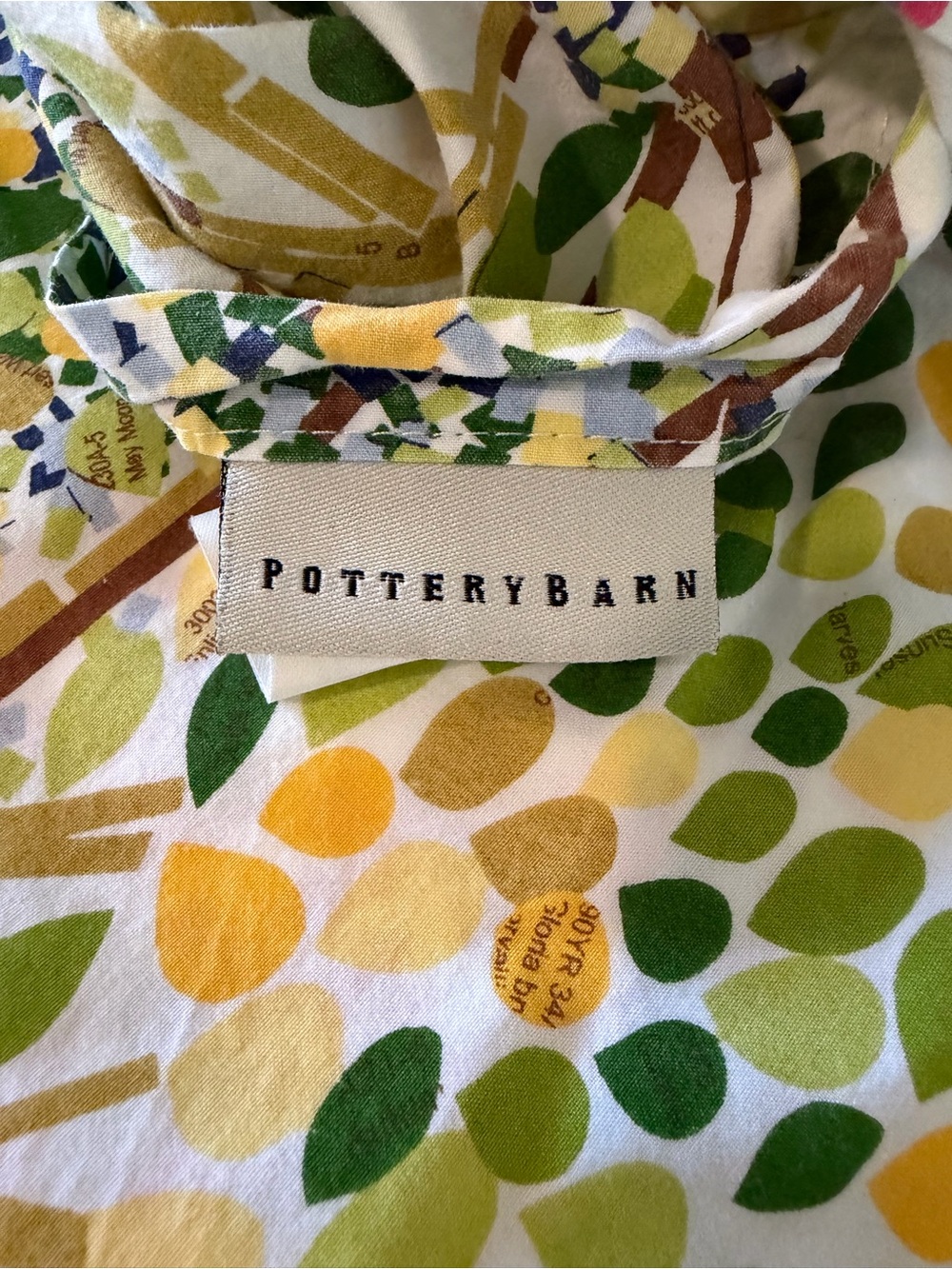 Pottery Barn Multicolor Floral Tree Quilt Set - Picture 4 of 4